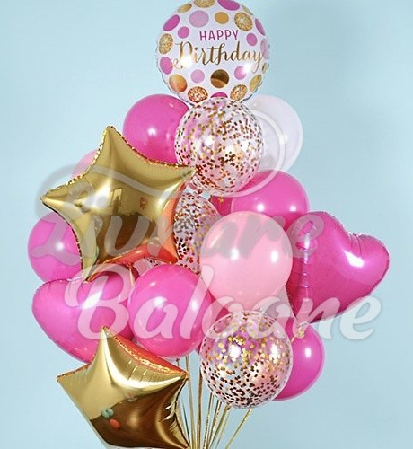 Baloane cu Heliu_Happy Birthday (LB-12010)