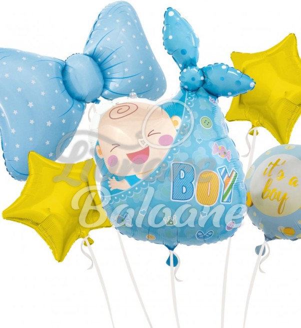 5 Baloane cu Heliu_Nou Născut (LB-14006)