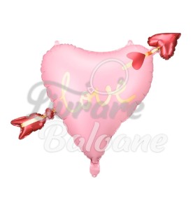 Balon cu Heliu_INIMA CU SĂGEATĂ