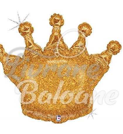 Balon cu Heliu_Coroana GOLD 91 cm
