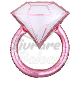 Balon cu Heliu_VERIGHETĂ ROZ
