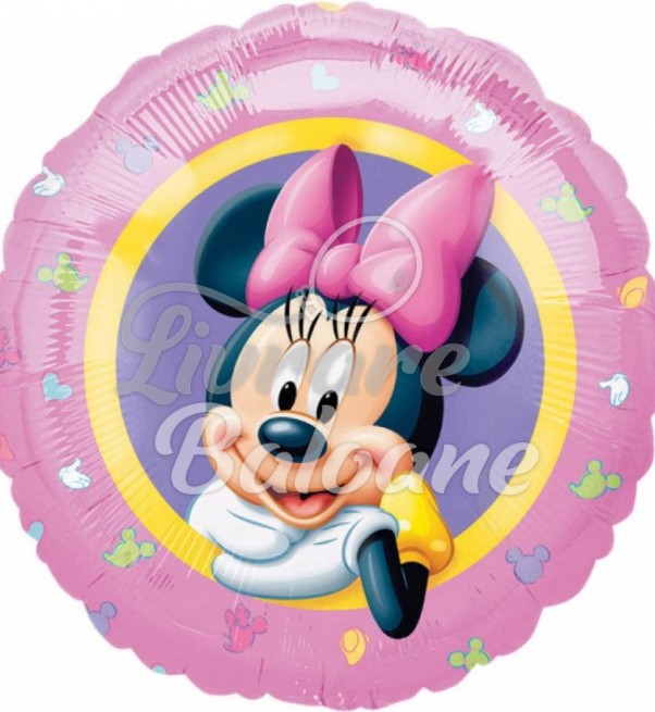 Balon cu Heliu_Minnie Mouse_Cerc 43 cm