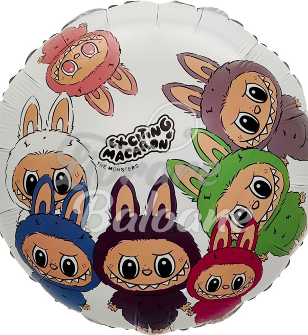Balon cu Heliu_LABUBU_Cerc 46 cm (LB-19272)