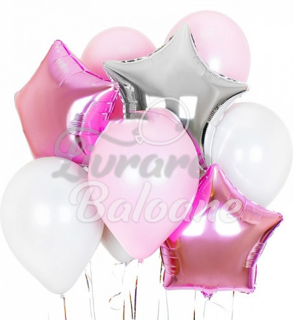 Buchet Baloane cu Heliu (LB-12002)